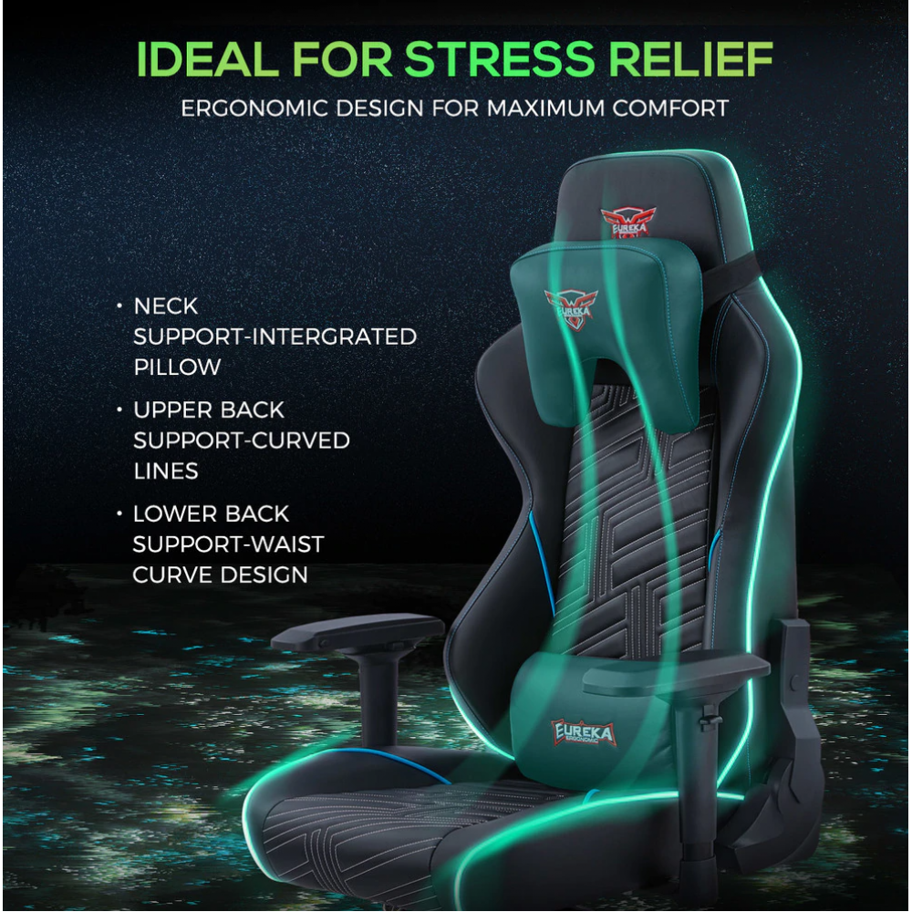 Gaming Καρέκλα - Eureka Ergonomic® ERK-YYK-GC-03