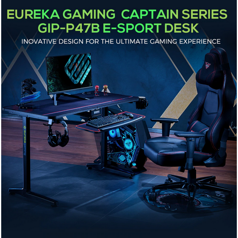 Gaming Γραφείο - Eureka Ergonomic® ERK-GIP-P47B-V1