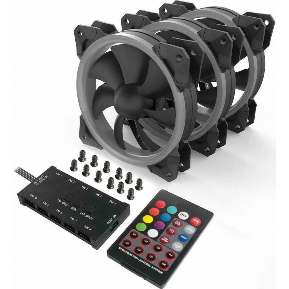 Gaming Cooling Fan - Redragon GC F008 (3 Pack)