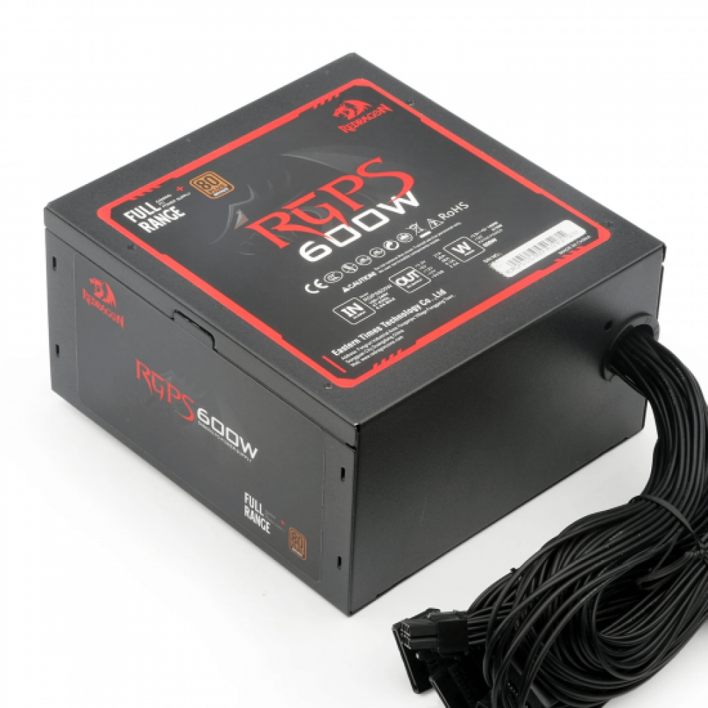 Gaming Τροφοδοτικό - Redragon GC PS002 600 Watt Full Wired