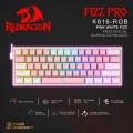 Gaming πληκτρολόγιο - Redragon K616-RGB Fizz Pro (Pink/White)