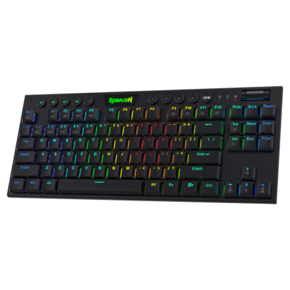 Gaming πληκτρολόγιο - Redragon K621-RGB PRO Horus TKL (BLACK)