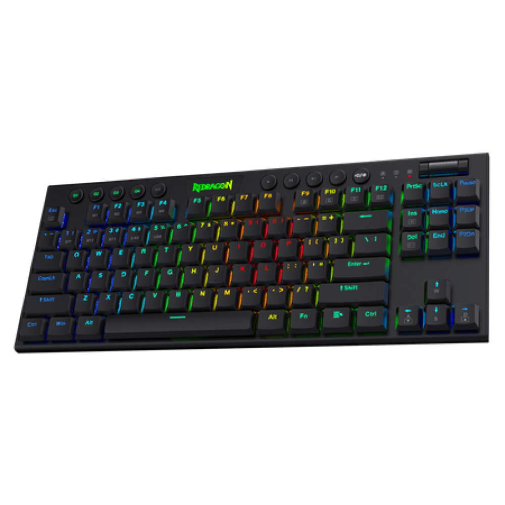 Gaming πληκτρολόγιο - Redragon K621-RGB PRO Horus TKL (BLACK)