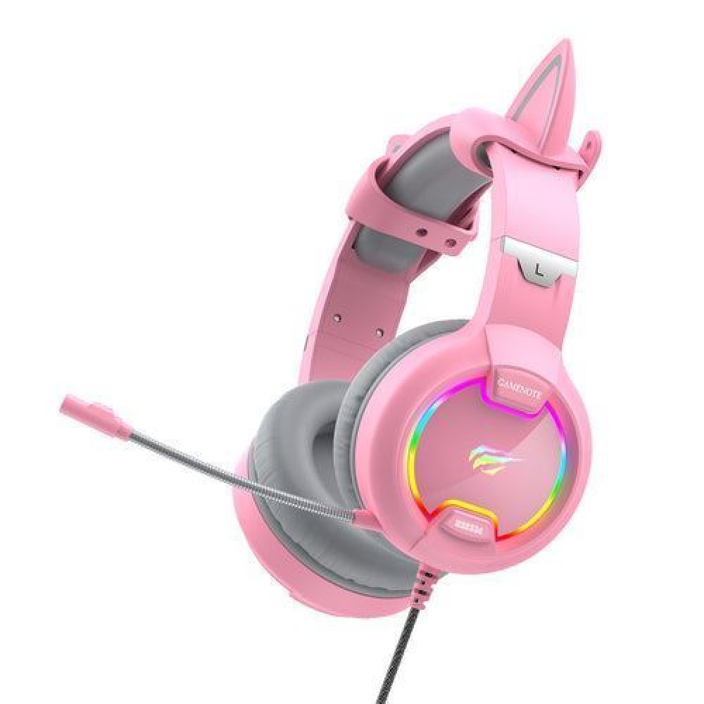 Gaming Ακουστικά - Havit H2233d (PINK)