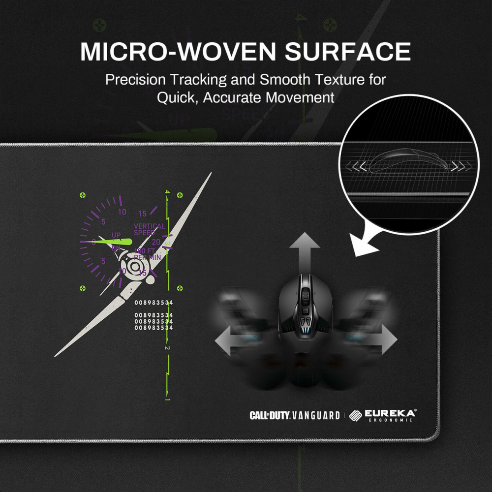 Gaming Mousepad - Eureka Ergonomic COD-MP06