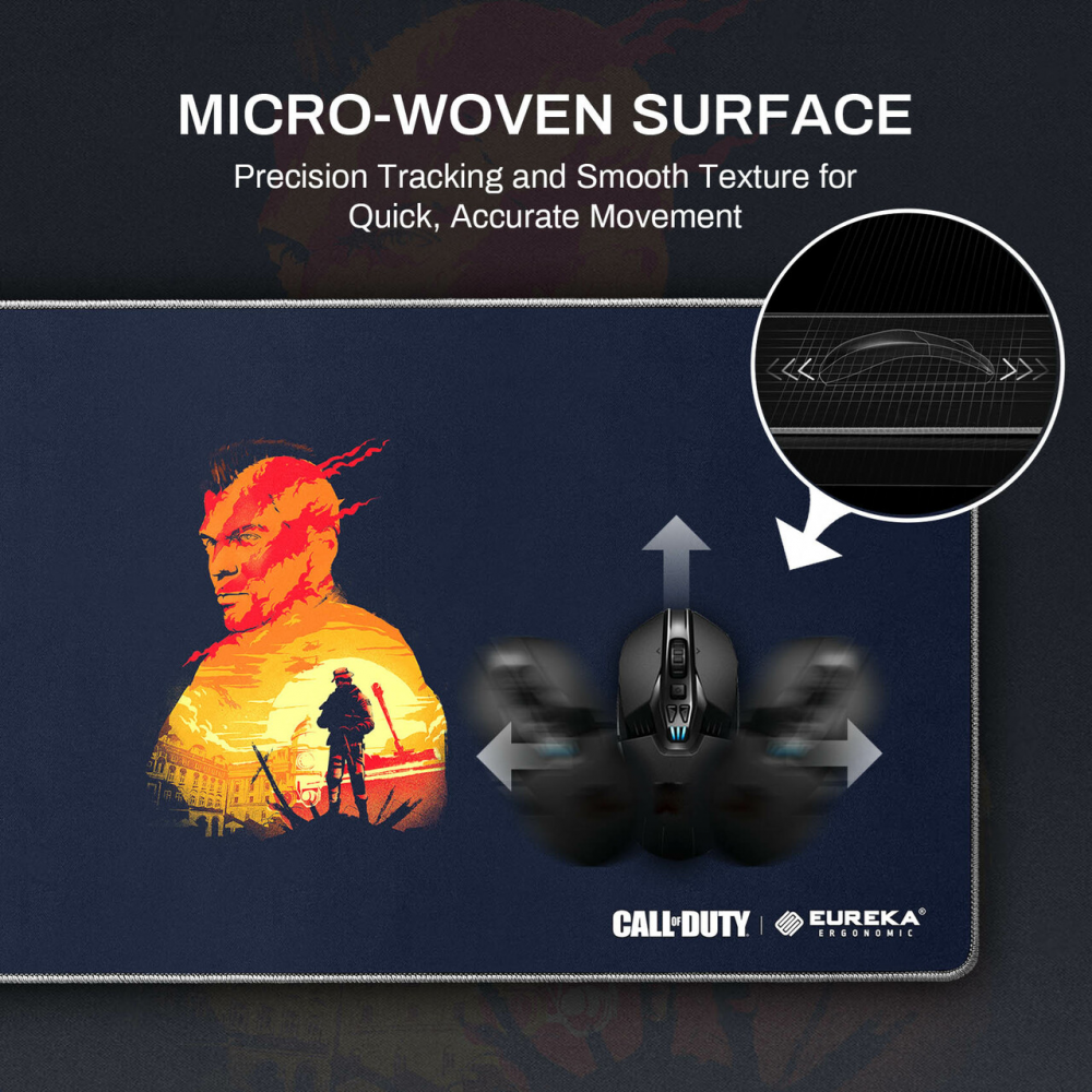 Gaming Mousepad - Eureka Ergonomic COD-MP11