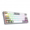 Gaming πληκτρολόγιο - Redragon K616-RGB Fizz Pro (White/Grey)