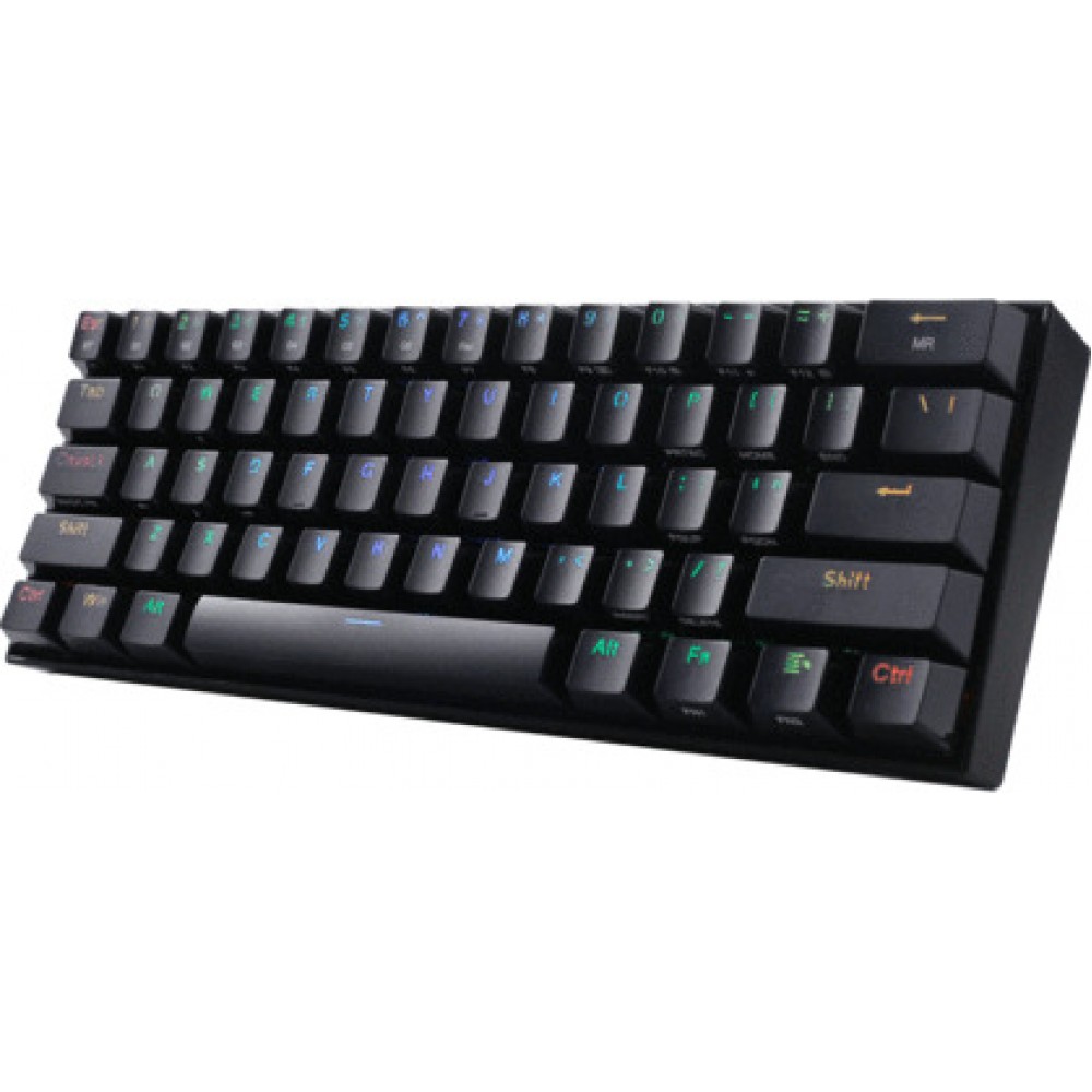 Gaming πληκτρολόγιο - Redragon K530 RGB Draconic Pro Black (Custom Brown)