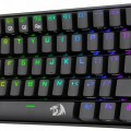 Gaming πληκτρολόγιο - Redragon K530 RGB Draconic Pro Black (Custom Brown)