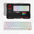 Gaming πληκτρολόγιο - Redragon K530W RGB Draconic Pro White (Custom Brown)