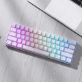 Gaming πληκτρολόγιο - Redragon K530W RGB Draconic Pro White (Custom Brown)