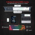 Gaming πληκτρολόγιο - Redragon K631 Pro BRW