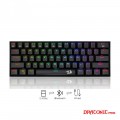 Gaming πληκτρολόγιο - Redragon K530 RGB Draconic Pro Black (Custom Brown)