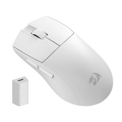 Gaming Ποντίκι - Redragon M916 PRO 4K 3-Mode Wireless (White)