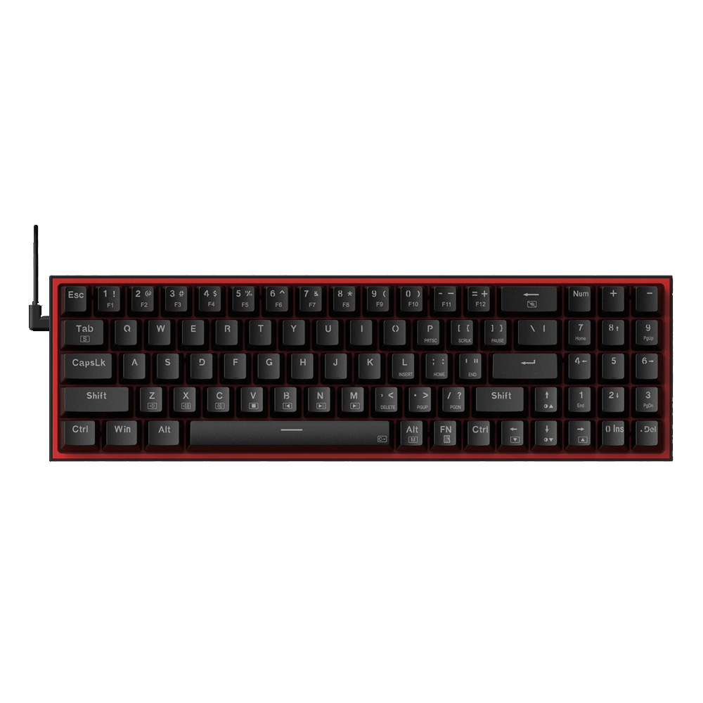 Gaming πληκτρολόγιο - Redragon K628-RGB Pollux (Black)