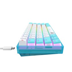 Gaming πληκτρολόγιο - Havit KB877L (Blue/White)