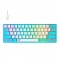 Gaming πληκτρολόγιο - Havit KB877L (Blue/White)