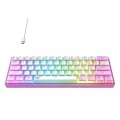 Gaming πληκτρολόγιο - Havit KB877L (Purple/White)